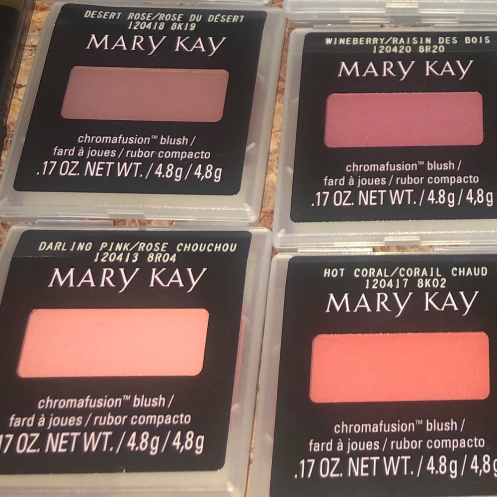 CHROMafusion blush Mary Kay ask for color first